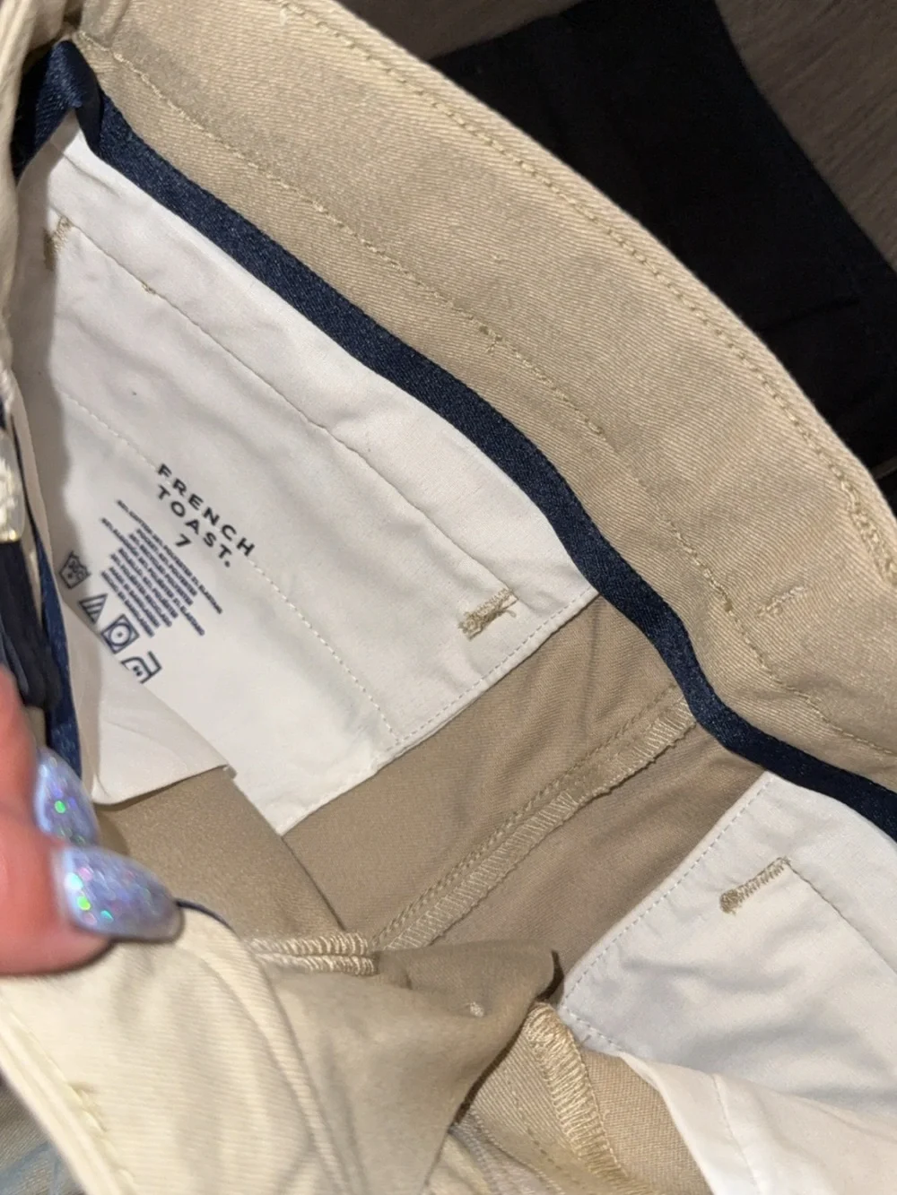 Tan Khaki School Uniform Shorts